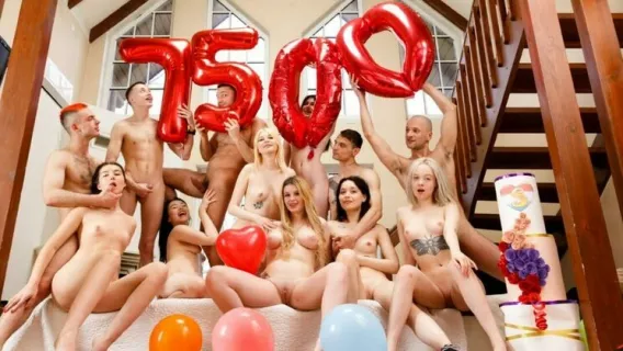 ⁣◤Club Sweethearts◢ 7500th Celebration In The Mountains ►Eliz Benson, Willy Regal, Hot Pearl 
