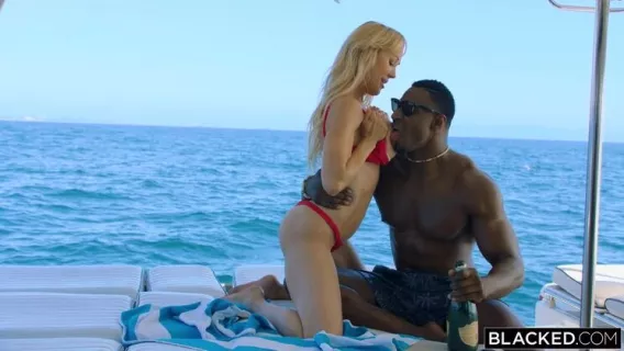 ◤BLACKED◢ Open Ocean ►Brandi Love, Jax Slayher 