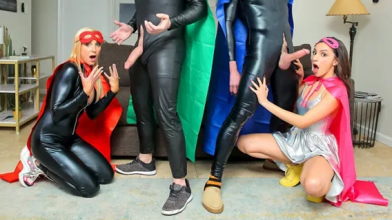◤Family Swap◢ When My Swap Family Does A Super Hero Event - S3:E1 ►Hime Marie, Sophia West 