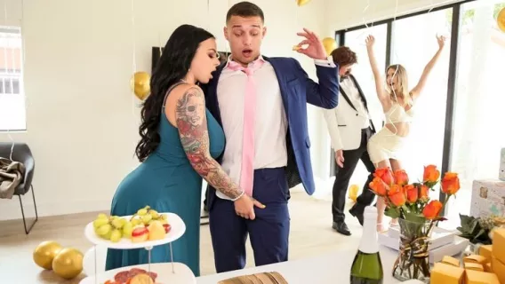 ◤Brazzers◢ Wedding Creamers ►Payton Preslee, Johnny Love 