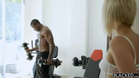 ◤BLACKED◢ Cheating Blonde Wife Fucks Husbands Black Friend ►Rob Piper, Kate England 