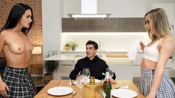 ◤Brazzers◢ Double Date With A Desperate Dick ►Jordi El Niño Polla, Anastasia Brokelyn, Zuzu Sweet 