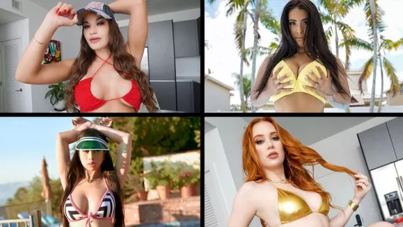 ⁣◤Team Skeet Selects◢ Big Tits In Bikinis ►Amirah Styles, Stacy Bloom, Jade Kush 