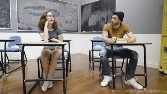 ⁣◤Only Te*** Blowjobs◢ Study Buddies With Benefits With Leana Lovings ►Leana Lovings 