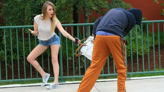 ◤Stranded Teens◢ Natural Te*** Fucks For A Ride ►Alex Blake 