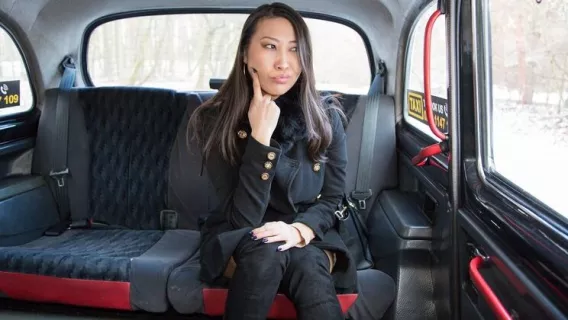 ◤Fake Taxi◢ Busty French Asian Tries Euro Cock ►Stanley Johnson, Sharon Lee 