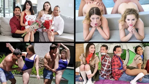 ◤Daughter Swap◢ Daughter Swap Compilation 1 ►Aften Opal, Kenzie Madison, Hime Marie 