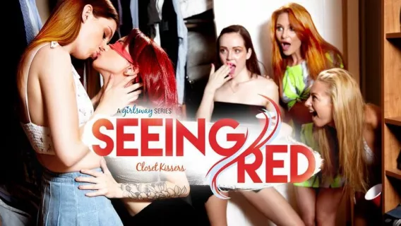 ◤Seeing Red◢ Seeing Red: Closet Kissers ►Lacy Lennon, Maya Kendrick, Lola Fae 