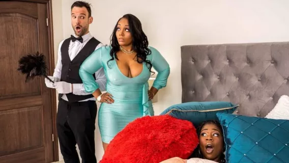 ◤Brazzers◢ Pillow-Humping Humpette Loves A Threesome ►Alex Legend, Hazel Grace, Mimi Curvaceous 