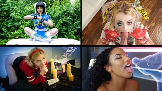 ◤Team Skeet Selects◢ Halloween Sluts Compilation ►Lily Lane, Bella Rose, Nova Cane 