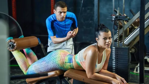 ◤MYLF◢ Next Level Workout ►Nadia White, Johnny The Ki*** 