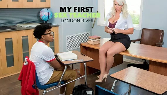 London River is willing to help her student, but she wants cock in return #My First Sex Teacher 