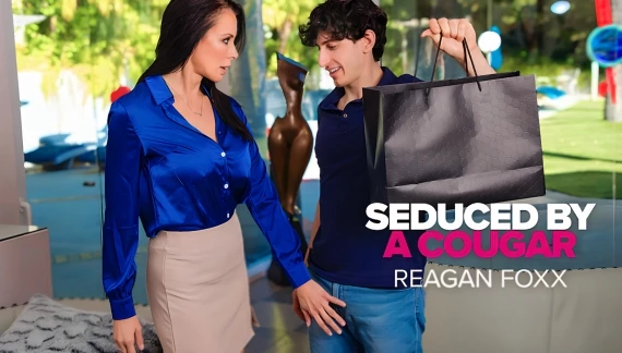 Reagan Foxx wants to play with basketball teams balls #Seduced By A Cougar 