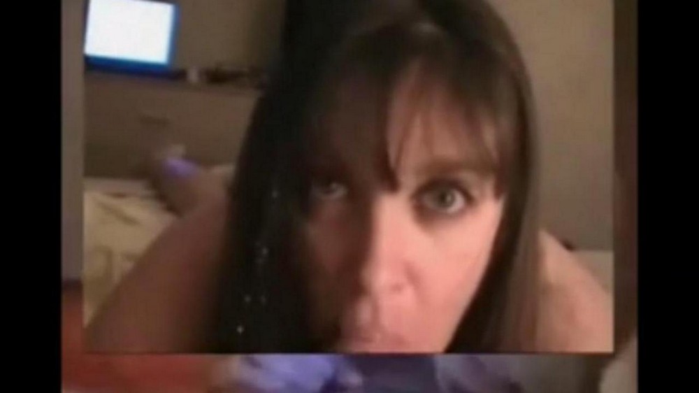Blowjob at home always ended with a shot of cum in the face - porn video  