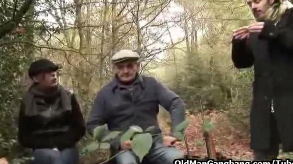 Dad and son raped their daughter and sister in the forest - porn video  