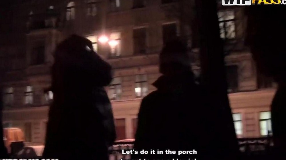 Russian girl fucked in the toilet at a New Years party - porn video  