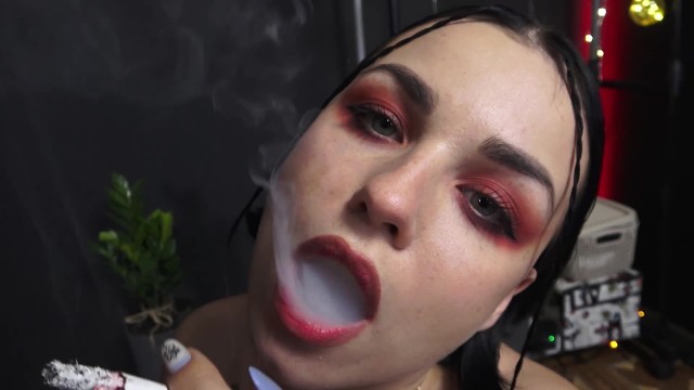 What do you like to suck more - a cigarette or a dick? - porn video  