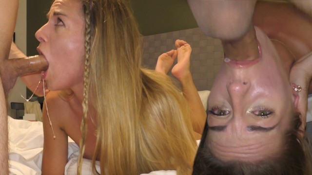 Her throat passed this test - porn video  
