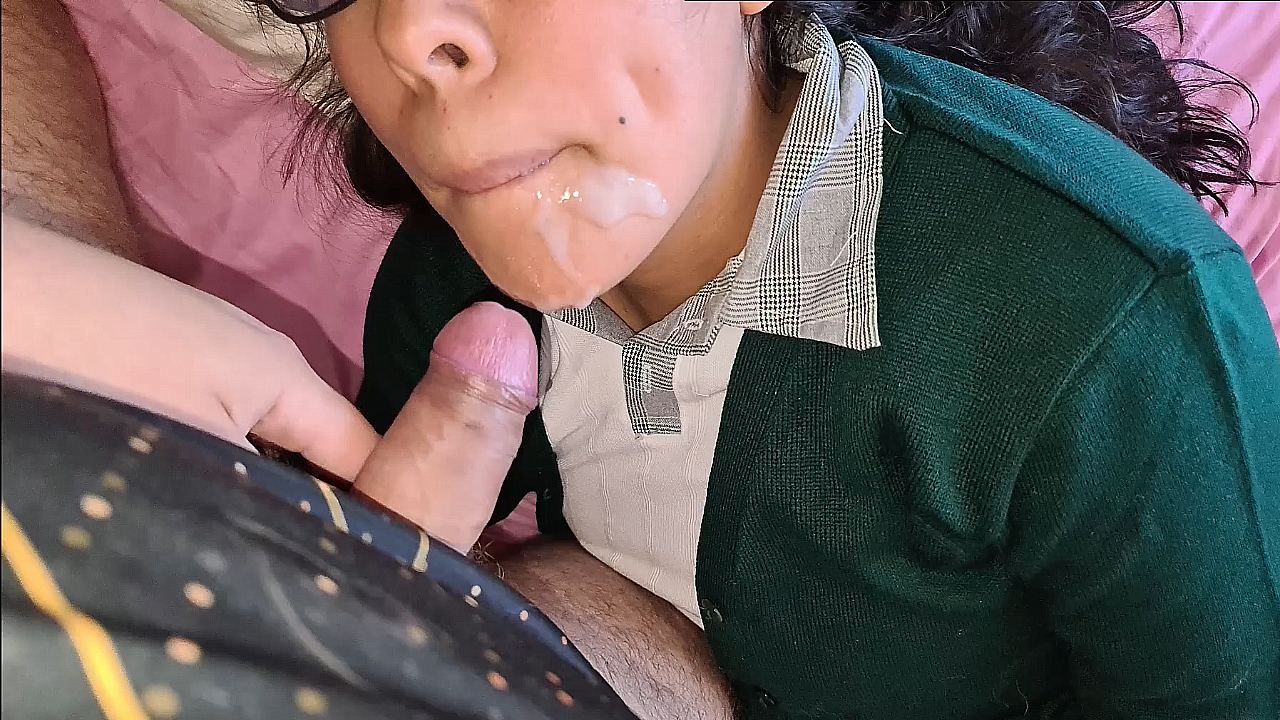 Kiss with cum - porn video  