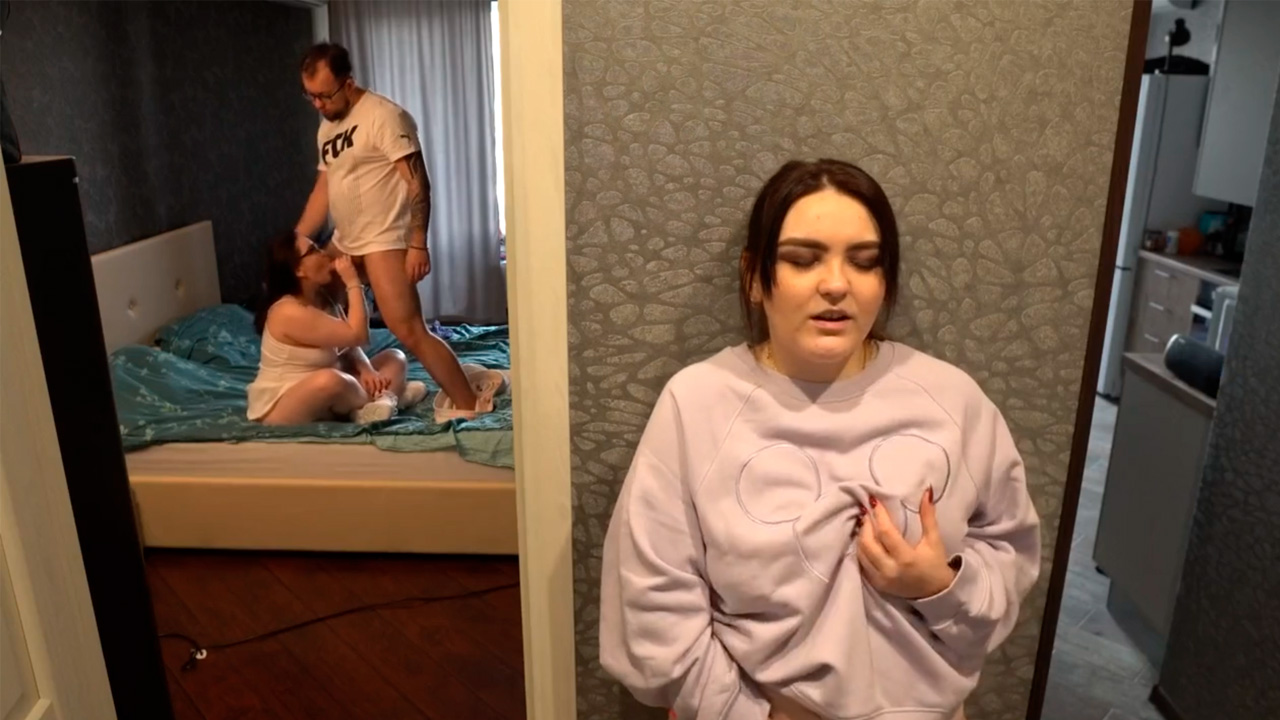 ⁣They are fucking there, and my pussy is burning with excitement - porn video  