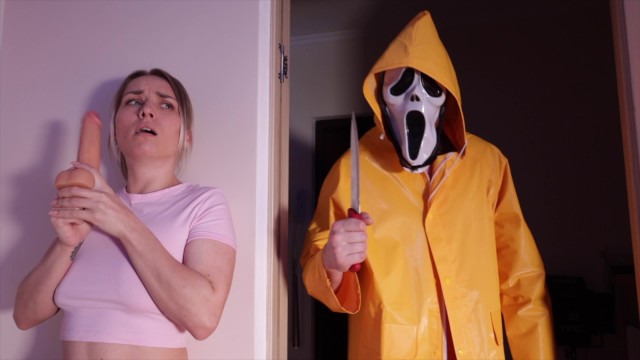 Like in a good old horror movie - porn video  