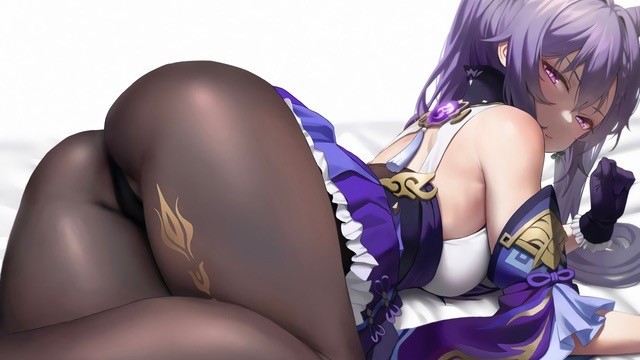 A beauty with purple hair wants to get a dick - porn video  