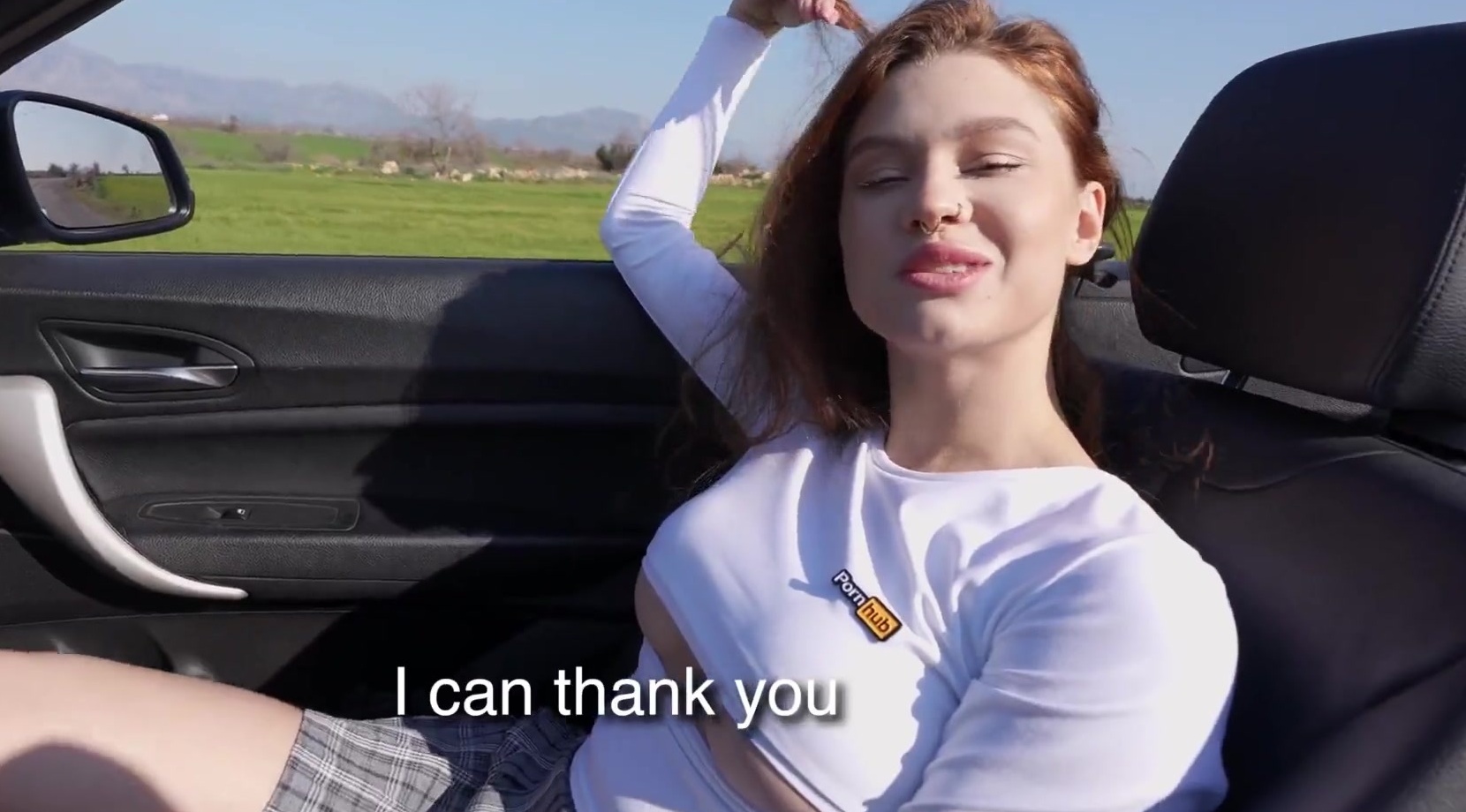 How can I thank you? Maybe a blowjob? - porn video  