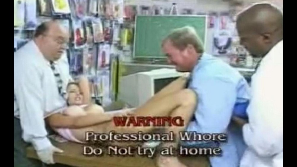 Testing a giant dildo on a girl - porn video  
