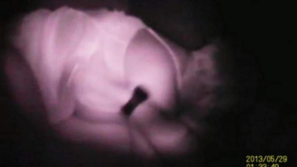 Neighbors are filmed having sex through a hole in the wall - porn video  