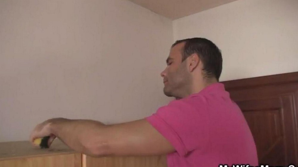 Horny mother fucked her son - porn video  