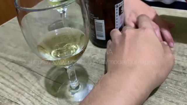 An adult beauty drank a li*** wine and wants sex - porn video  