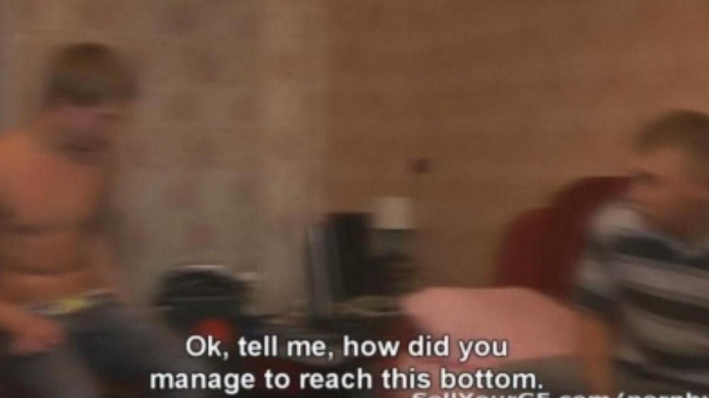 A guy watches his girlfriend being fucked by another - porn video  