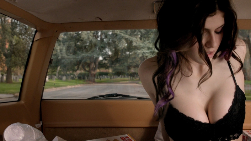 Natural tits Alexandra Daddario (Alexandra Daddario) naked sex scenes - porn video  