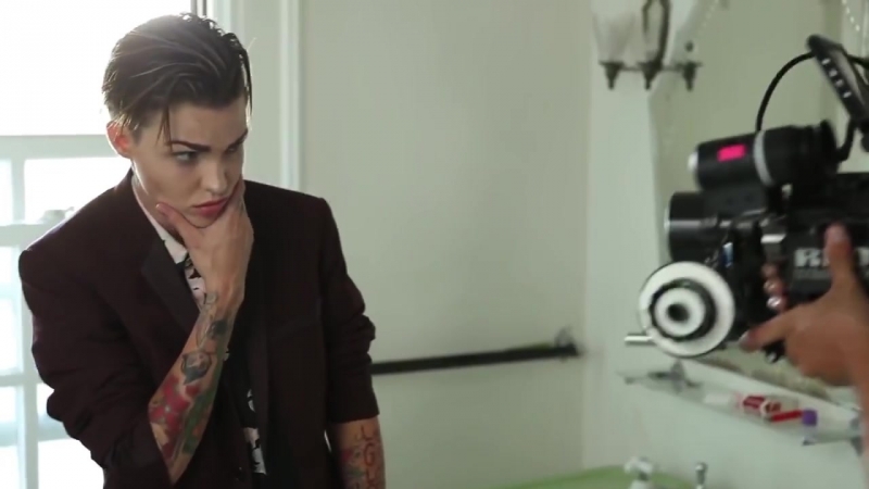 Ruby Rose Goes Naked - Orange Is The New Black - porn video  