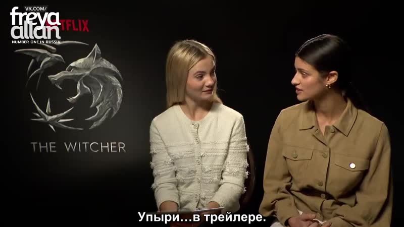 Freya Allan and Anya Chalotra respond to comments from IGN - porn video  