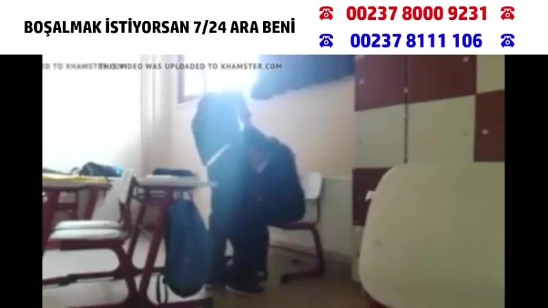 Turkish High School Te*** Girl Is Busy Giving Blowjob In Class - porn video  