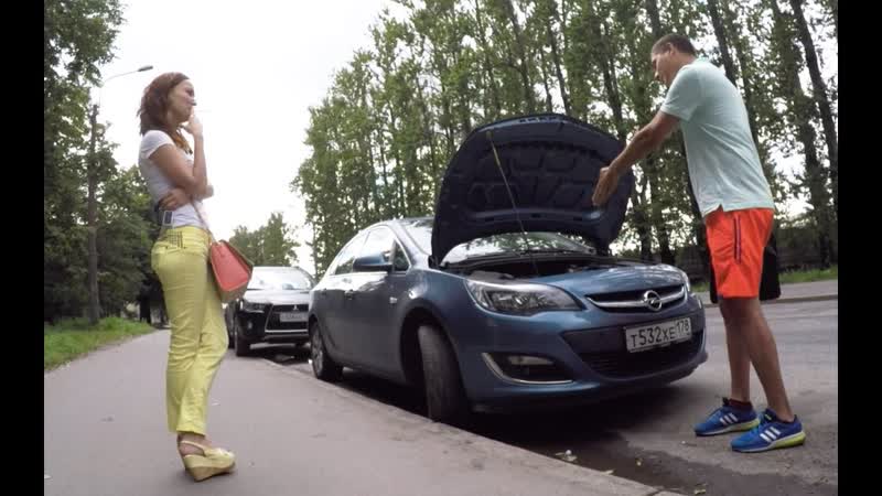 [ILDAR AUTO-SELECTION] CAUTION! RESIDENT WOMAN | TOTALIZED OPEL ASTRA J | ILDAR AUTO-SELECTION - porn video  