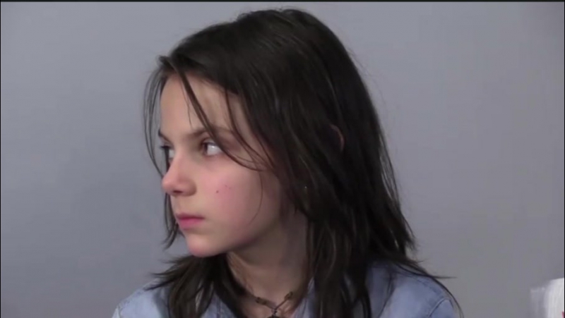Dafne Keens audition for the role of X-23 in the movie Logan - porn video  