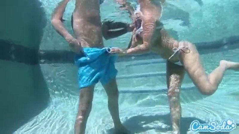 Sex in the pool underwater - porn video  