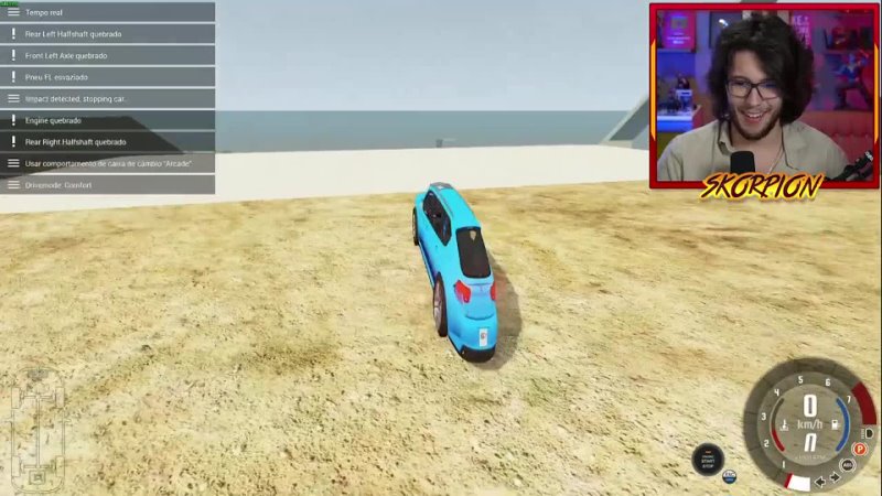 Skorpion Gamer - PLAYING WITH A GIANT CAR ON BEAMNG DRIVE!! (Amazing) - порно видео  