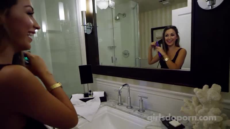 GDP - Hot brunette gets casted 2 BTS. - porn video  