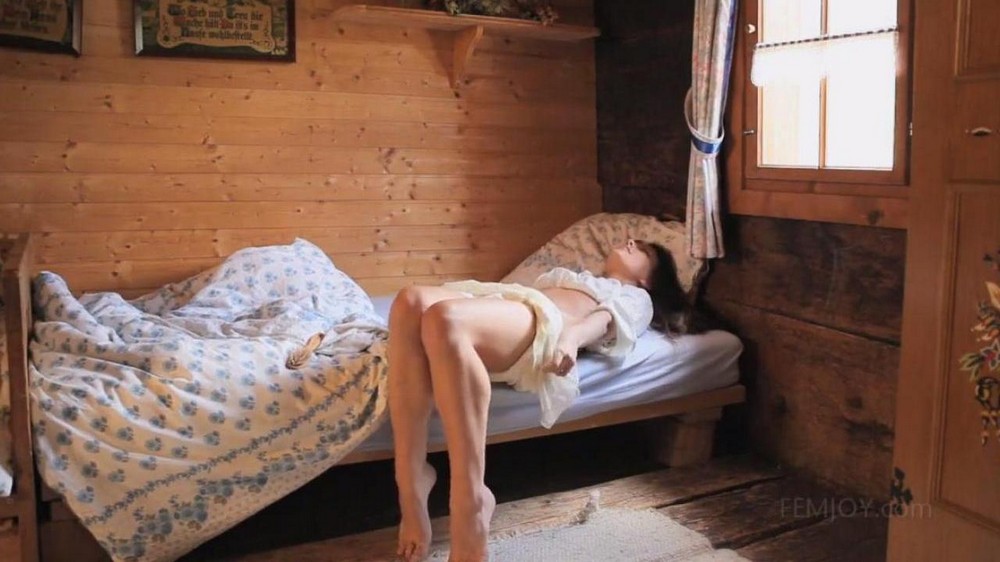 The girl slowly undresses - porn video  