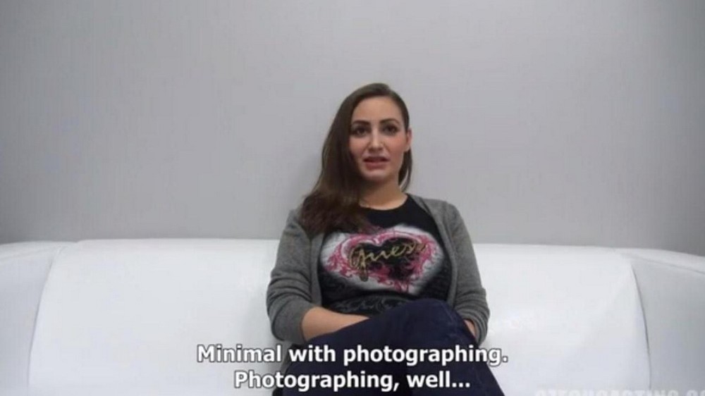 Busty young girl did not want to act - porn video  