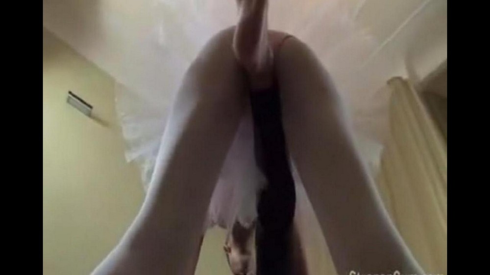 Lesbian ballerinas and strap-on - porn video  