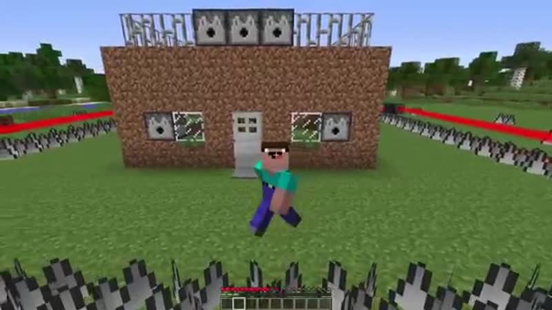 A NOOB BUILT A PROTECTED HOUSE IN MINECRAFT! NUBIC VS SCORPIO AND TROLLING TRAP MINECRAFT - porn video  