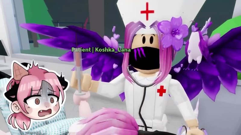 [CAT LANA] IM ILL, I WILL HAVE AN OPERATION Roblox The Robloxian Hospital - porn video  
