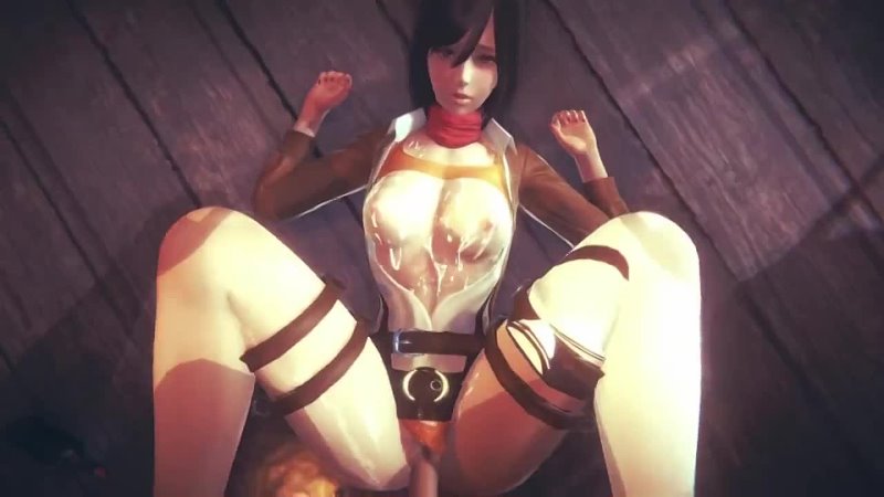 Mikasa Ackerman - POV; handjob; masturbation; riding; missionary orgasm; big tits; 3D sex porno hentai; [SnK | Attack on Titan] - porn video  
