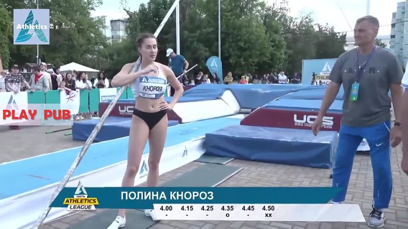 [PLAY PUB] Awesome Player #144 * Polina Knoroz * Pole Vault * 2021 Athletics League, Russia - porn video  