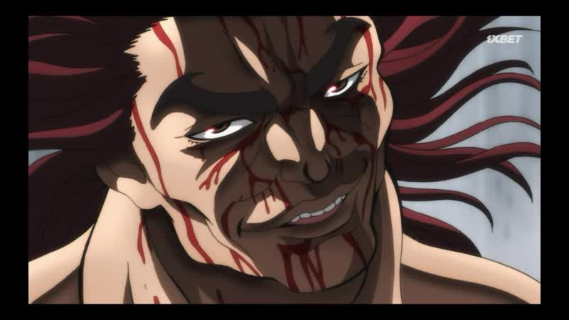 Anime fighter Baki Moment from season 4 Hanma Yujiro - porn video  