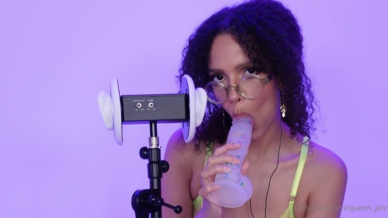 Jelzy ASMR aka Queen Jelz - Dildo JOI (OnlyFans) - porn video  